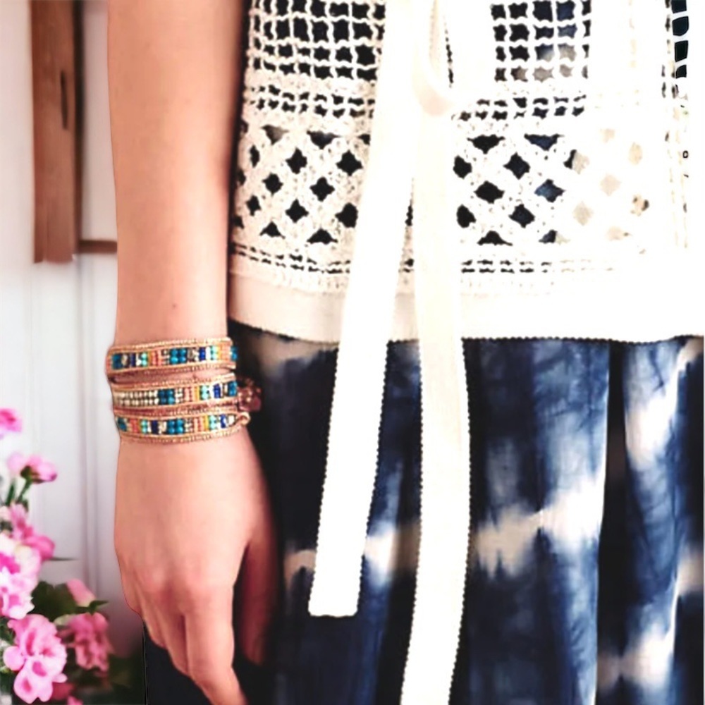 Anthropologie Crochet Sleeveless Cardigan Small Ivory Art to Wear Openwork NWT - Picture 3 of 14